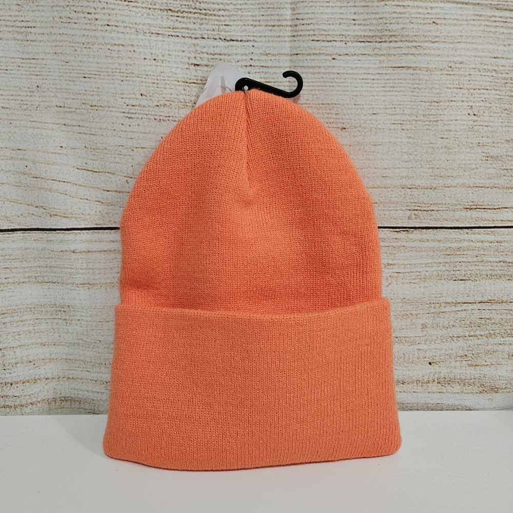 NWT Carhartt Knit Orange Beanie - Picture 6 of 6